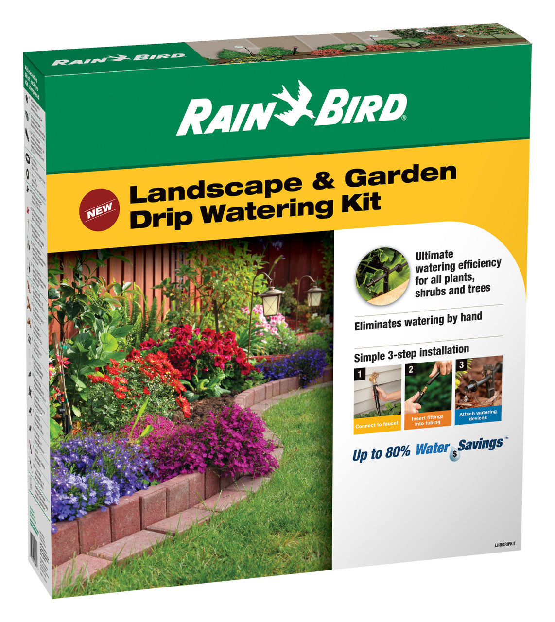 landscape and garden micro spray watering kit Rain Bird Landscape & Garden Drip Irrigation Watering Kit