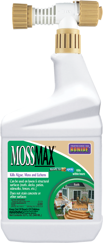 moss herbicide Bonide 728 1Qt Mossmax Lawn Moss Killer Ready To Spray