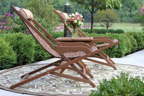 Eucalyptus Swing Lounger with Pillow