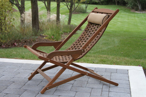 Eucalyptus Swing Lounger with Pillow