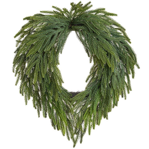 Willow Pine Swag Wreath – 24"