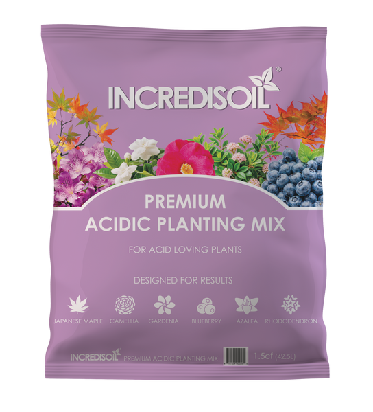 high acid potting mix Incredisoil Premium Acidic Planting Mix