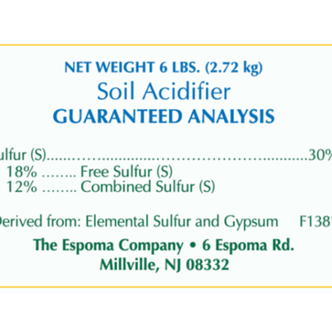 Espoma® Organic® Soil Acidifier