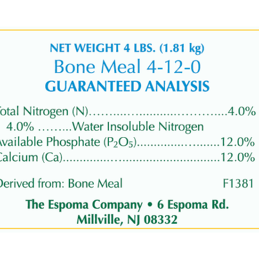 Espoma® Organic® Bone Meal 4-12-0