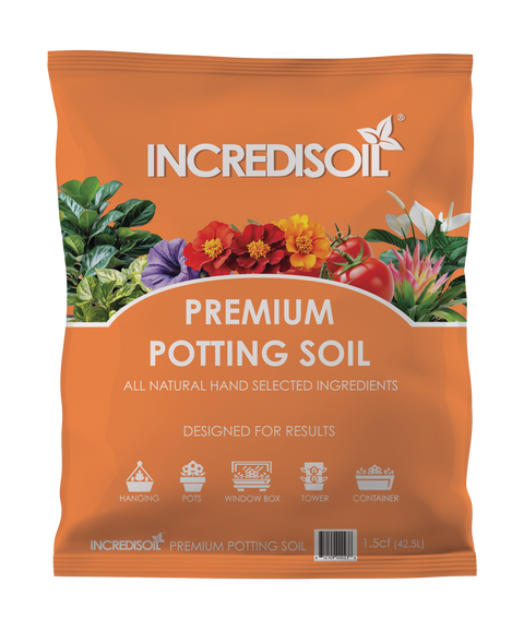 all natural potting mix Incredisoil Premium Potting Soil 8 quart