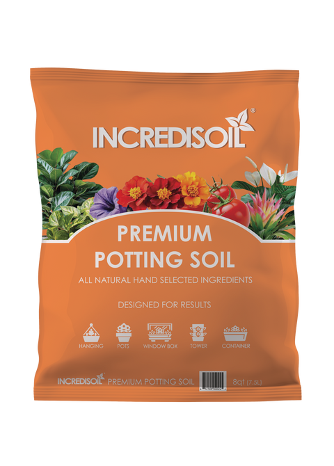 supersoil professional potting mix Incredisoil Premium Potting Soil 8 quart