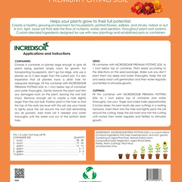 Incredisoil® Premium Potting Soil