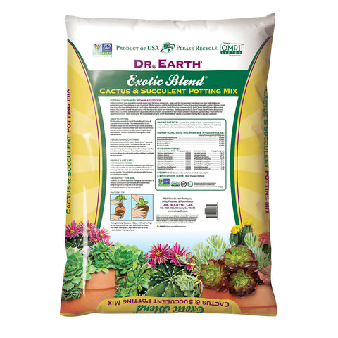 Dr. Earth Exotic Blend® Cactus & Succulent Potting Mix 1.5cf