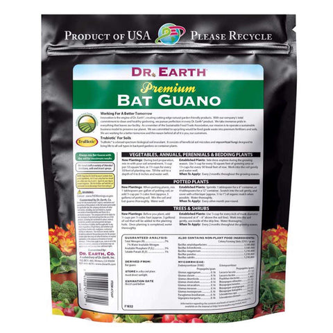 Dr. Earth Premium Organic Bat Guano 1.5lb 7-3-1