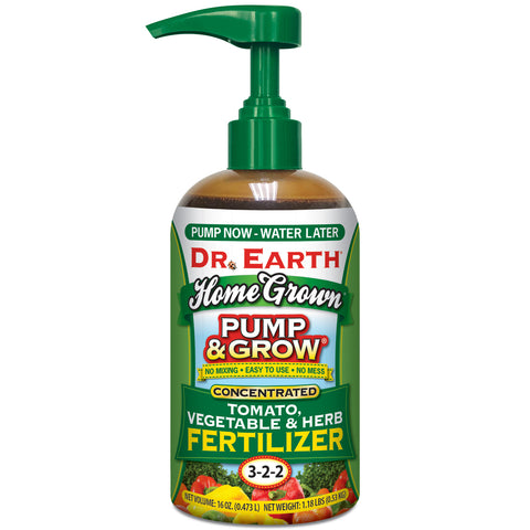 Dr. Earth Home Grown® Tomato, Vegetable & Herb Liquid Fertilizer  16oz  3-2-2