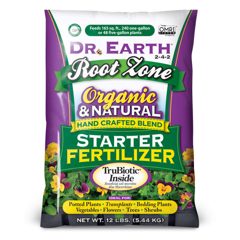 Dr. Earth Root Zone® Starter Fertilizer 12lb 2-4-2