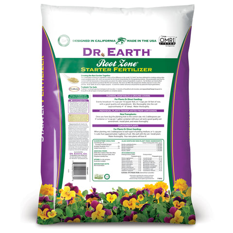 Dr. Earth Root Zone® Starter Fertilizer 25lb 2-4-2