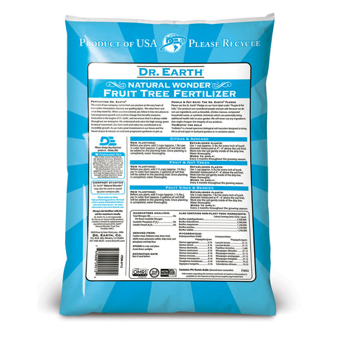 Dr. Earth Natural Wonder Fruit Tree Fertilizer - 12 lb