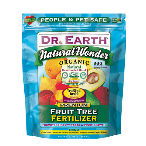 Dr. Earth Natural Wonder Fruit Tree Fertilizer - 4 lb