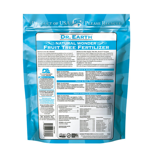 Dr. Earth Natural Wonder Fruit Tree Fertilizer - 4 lb