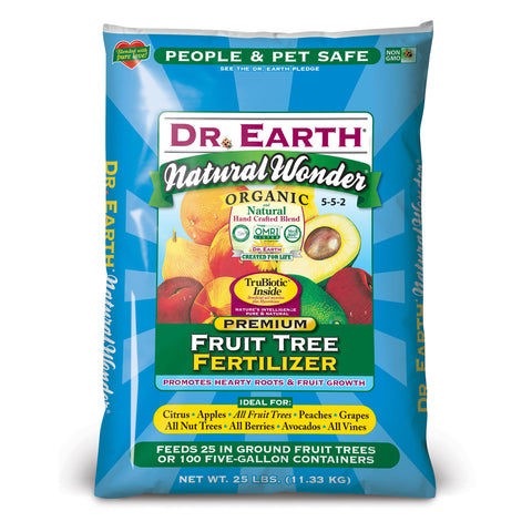 Dr. Earth Natural Wonder Fruit Tree Fertilizer - 25lb