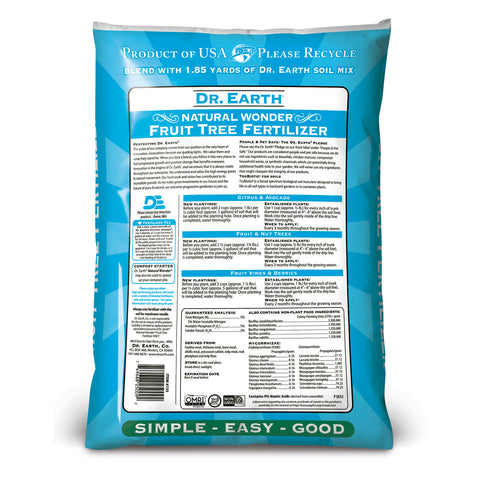 Dr. Earth Natural Wonder Fruit Tree Fertilizer - 25lb