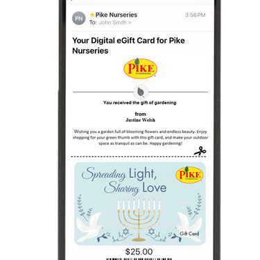Digital Spreading Light, Sharing Love eGift Card