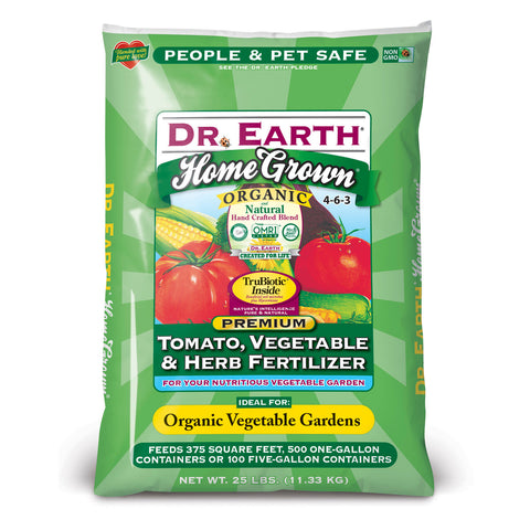 Dr. Earth Home Grown® Tomato, Vegetable & Herb Fertilizer 25lb