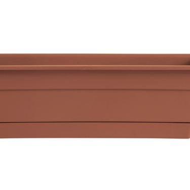 Bloem Dura Cotta Window Box Terra Cotta Plastic - 30 inch