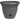 Bloem Lucca Planter Charcoal Plastic - 14 inch