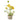 Faux 14.75" Yellow Ranunculus In Clay Pot