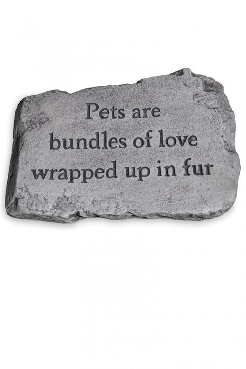 Stone - Pets Are Bundles of Love