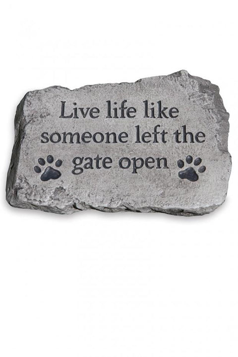 Stone - Live Life Like Someone Left the Gate Open