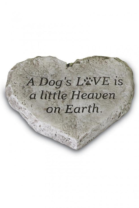 Stone A Dog's Love Is Heart