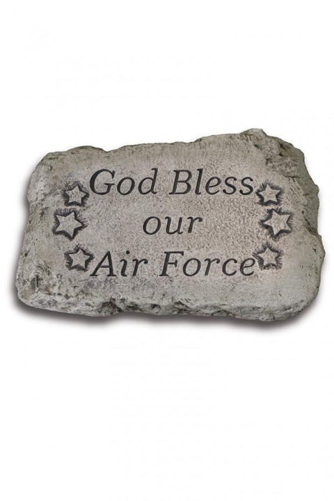 Stone God Bless Our Air Force 10 inch