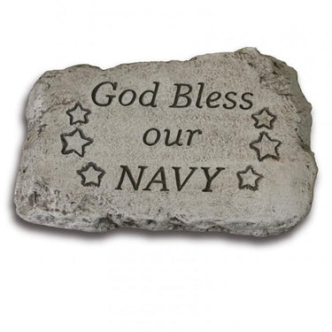 Stone God Bless Our Navy 10 inch