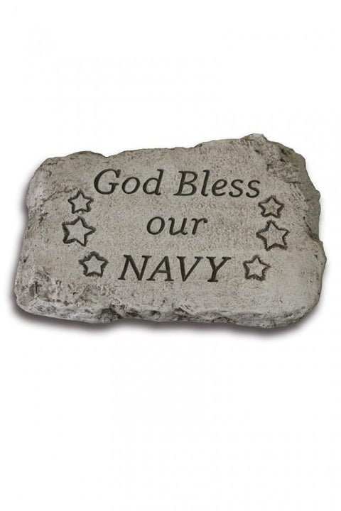 Stone God Bless Our Navy 10 inch