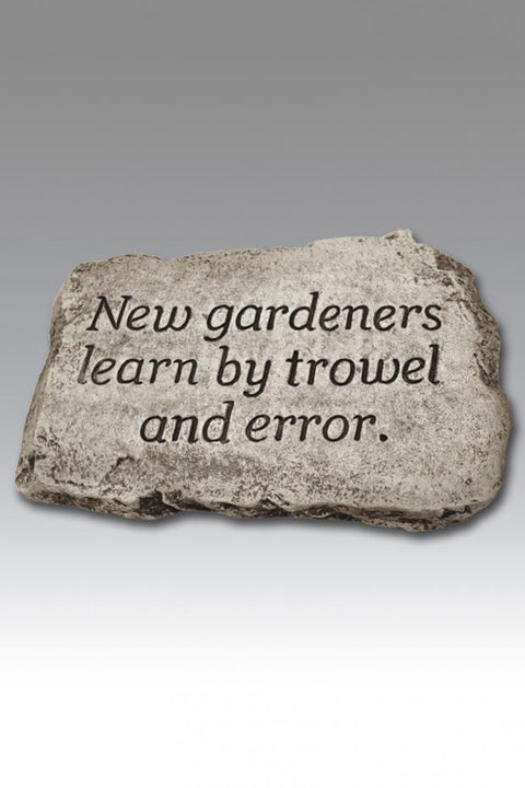 Stone New Gardeners Learn 10 inch