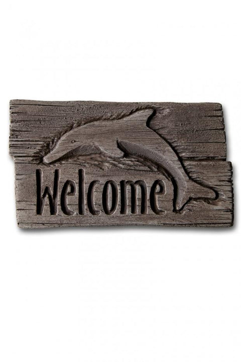 Stone Welcome Dolphin 11 inch