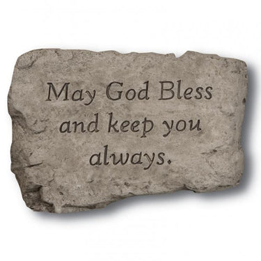Stone May God Bless 10 inch