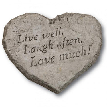Stone Live Well Heart