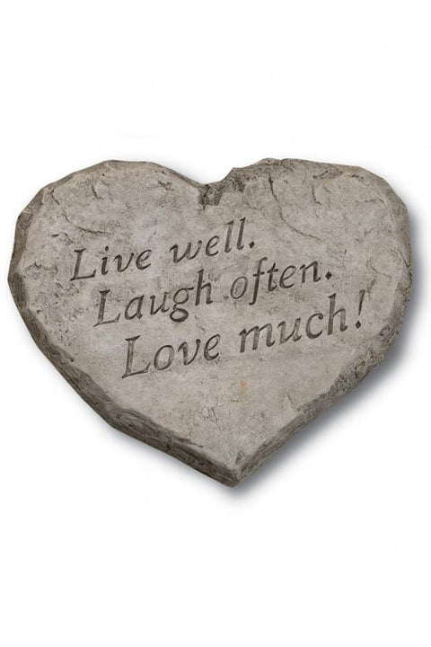 Stone Live Well Heart