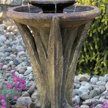 Two Tier Meadows Glowith Fountain 27 inch