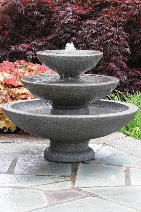 Three Tier Tranquillity Fountain 25 inch