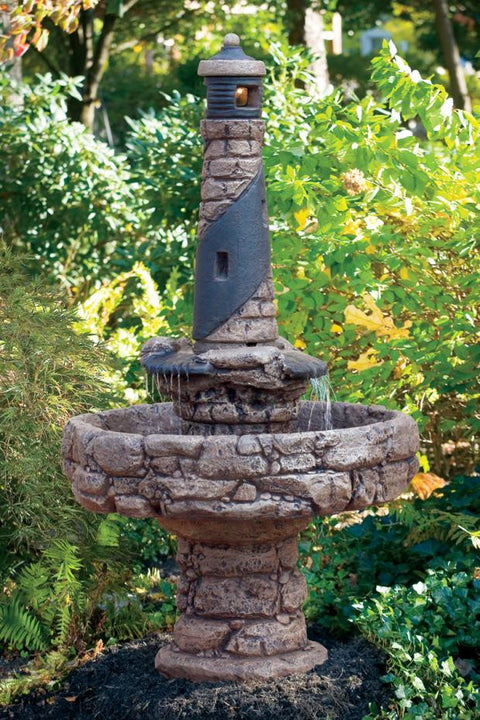 Lighthouse Fountain 66 inch