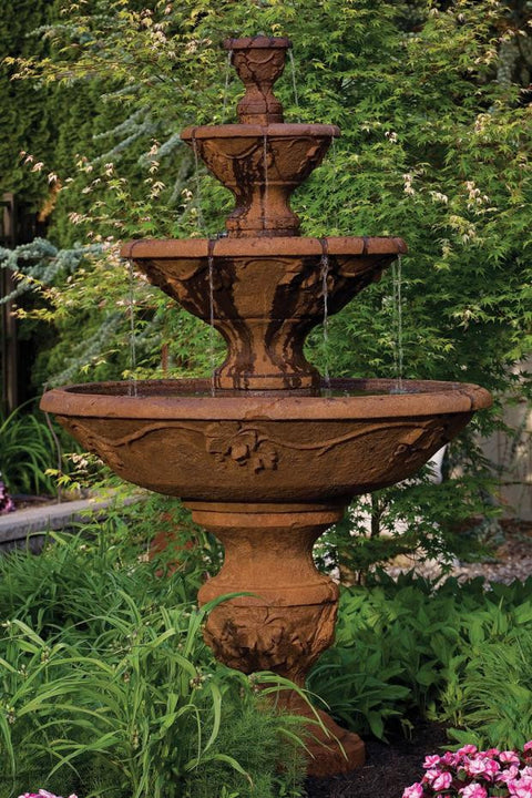 Four Tier Harvest Fountain 78 inch