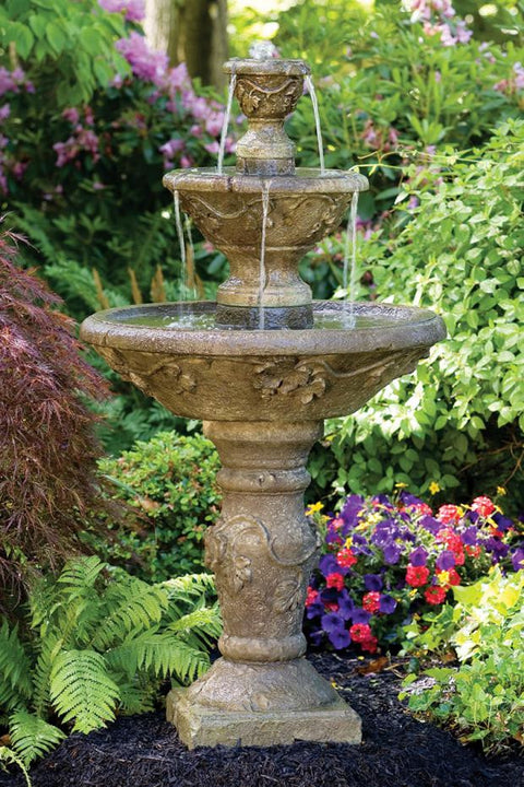 Three Tier Harvest Fountain 56 inch