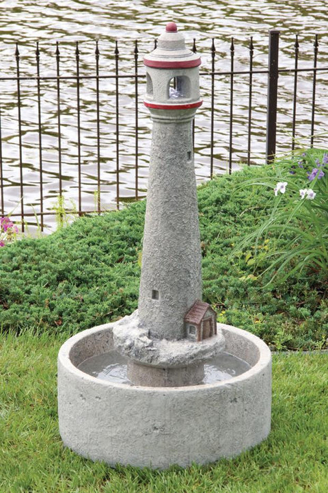 Lighthouse Fountain 43 inch