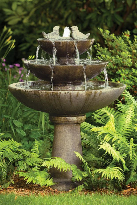 Tranquillity Spil Fountain Birds 44 inch