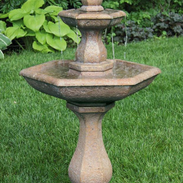 Two Tier Boca Hex Fountain