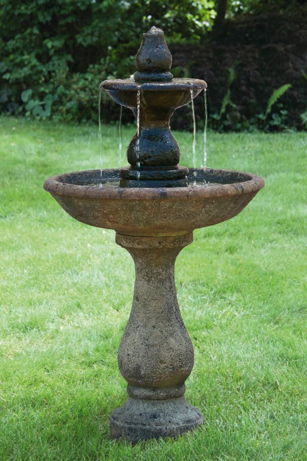 Two Tier Boca Round Fountain – Pike Nursery