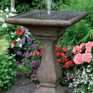 Chelsea Fleur De Lis Sqare Fountain 30 inch