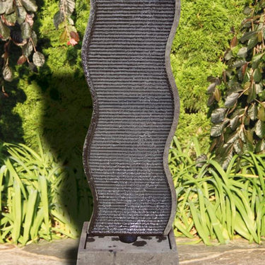Curved Water Wall Fountain 61 inch