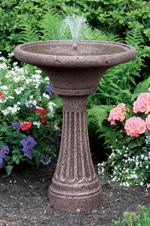 Chelsea Fleur Fluted Fountain 30 inch