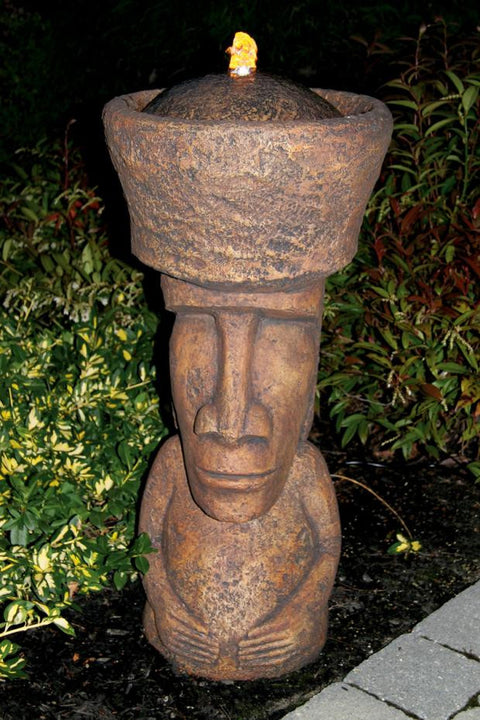 Fountainette Easter Island God